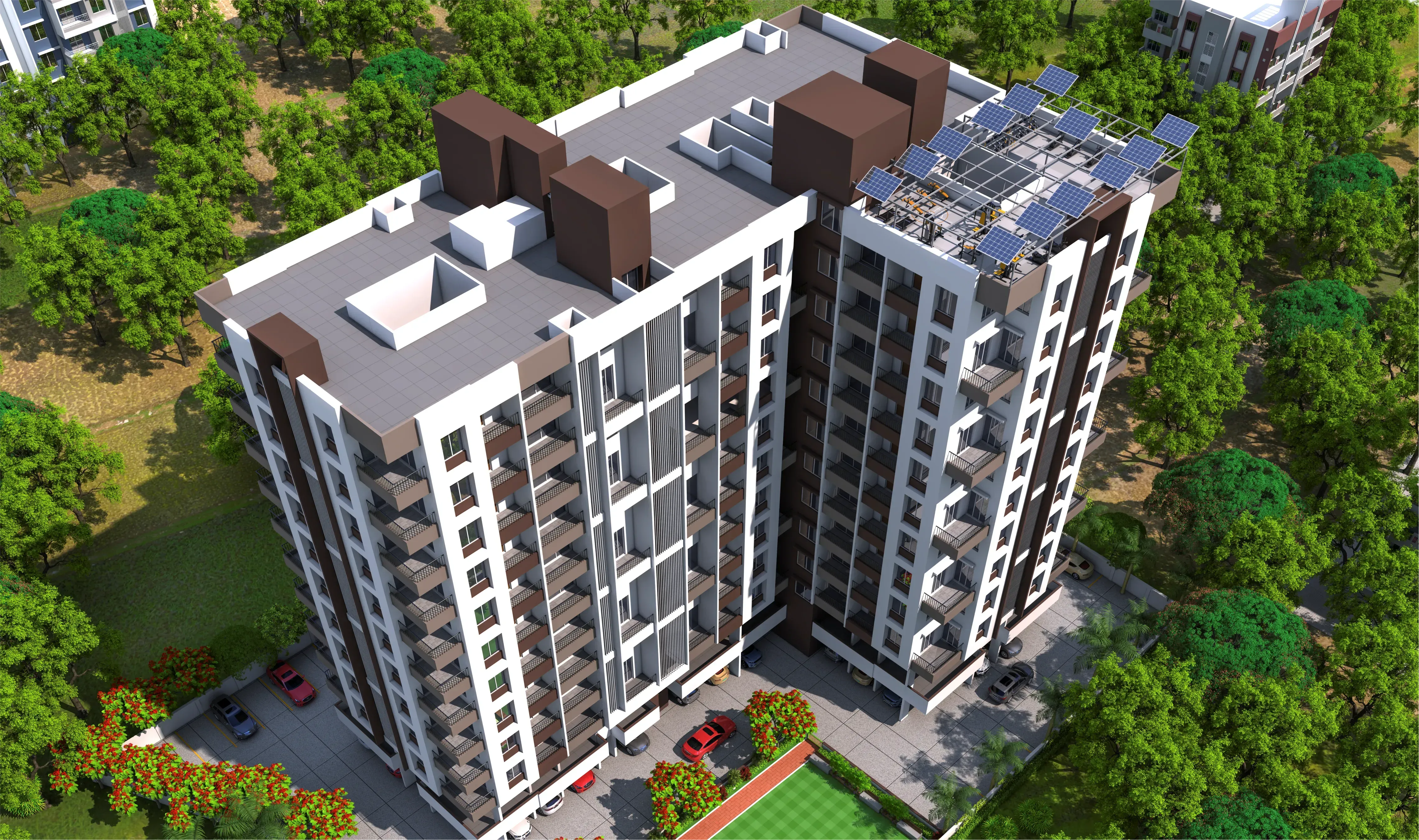 Flats in Wagholi 